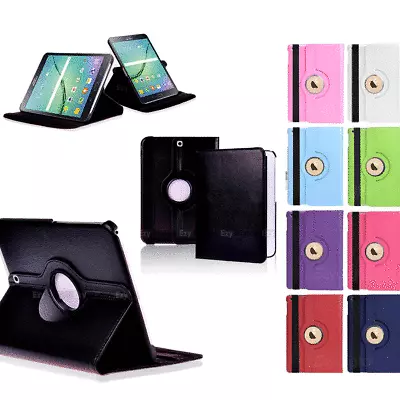 Premium 360°Rotating Flip Case Cover For Samsung Galaxy Tab S3 S4 T830 T835 • $12.99