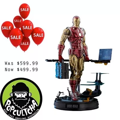 Iron Man - Iron Man The Origins Collection Deluxe 1/6th Scale Die-Cast Hot Toy • $499.99