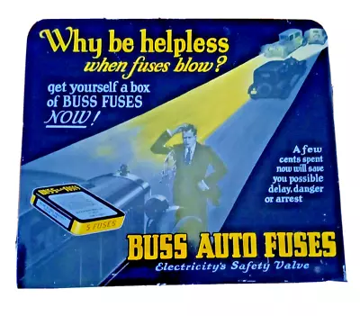 A Nice Used Vintage Buss Fuse Countertop Sales Display. • $250