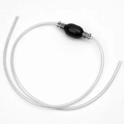 $7.99 • Buy 6FT Manual Hand Siphon Syphon Transfer Hose Pump Fluid Liquid Water Gas Gasonlin