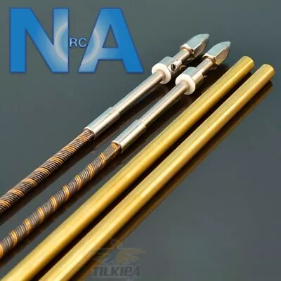 1/4  6.35mm Flex Shaft Flexible Flexi LH RH 600mm RC Boat Electric Nitro Petrol • £40.49
