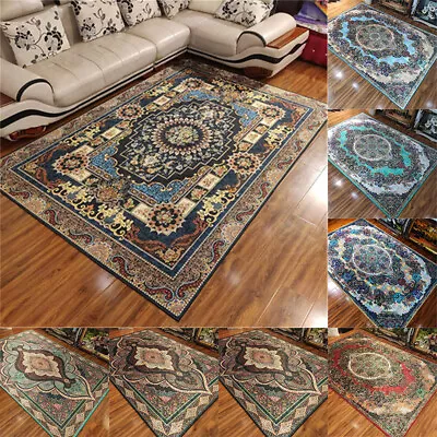 Traditional European Style Living Room Pattern Carpet Vintage Large Area Rugs • £258.99