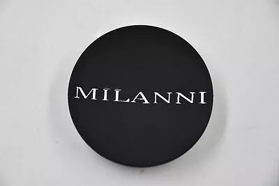 Milanni Satin Black W/ Silver Logo Wheel Center Cap Hub Cap C471SB 2.5  Snap In • $30