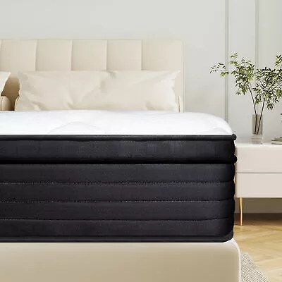 12  14  Memory Foam Hybrid Mattress Pocket Spring Twin Full Queen King In A Box • $192.84