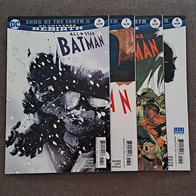 DC All-Star Batman (2017) #6-9 'Ends Of The Earth' Complete Event NM Unread • $38