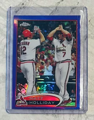 2012 Topps Purple Refractor #125 Matt Holliday St. Louis Cardinals • $1.50