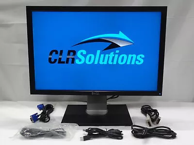 Dell U2410f 24  Component DP DVI HDMI Video VGA 1920 X 1200 IPS LCD Monitor A • $69.99