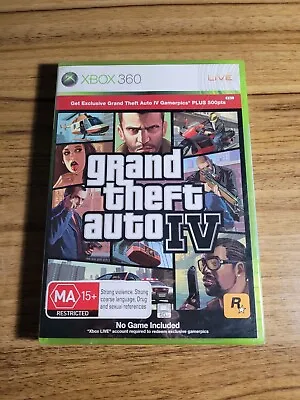 Grand Theft Auto IV Exclusive Gamerpics & 500 Microsoft Points (NEW / SEALED)... • $89.99