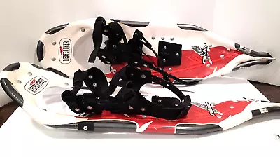 Redfeather Snow Shoes RAINIER  White Black Red Feather Snowshoes 30 / 7 Unisex • $50.90