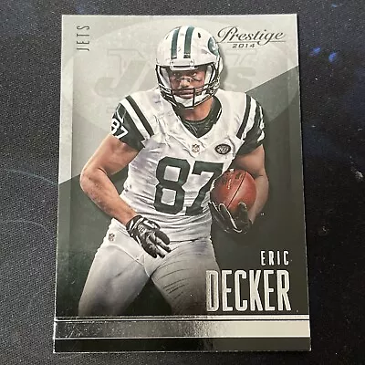 2014 Panini Prestige - #23 Eric Decker New York Jets Football Card • $1.49