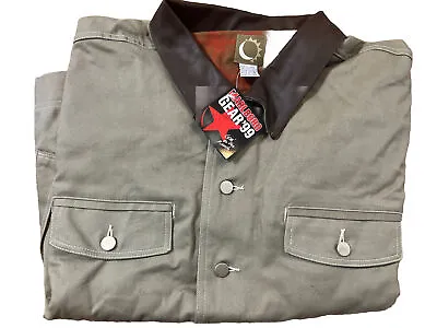 Rare Vintage NEW 1999 90s Marlboro Gear Jacket Button Up Leather Collar Blanket • $59.99