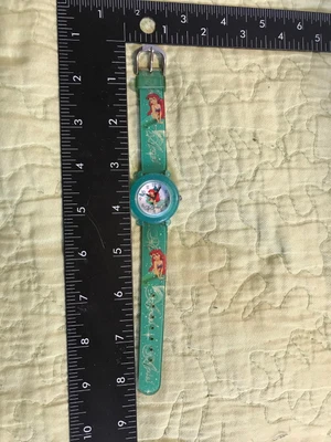 $15 • Buy Vintage Disney Little Mermaid Watch 1989 Vintage Little Mermaid Kids