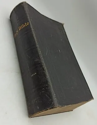 Antique Pre 1877   HOLY BIBLE New/Old Testaments Eyre &Spottiswood • £17.50