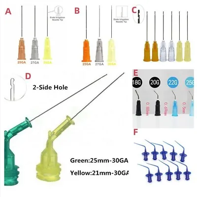 Dental Endodontic Endo Irrigation Needle Tip Disposable Root Canal Syringe Tips • $153.20