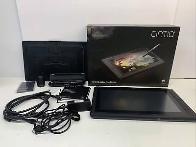 Wacom CINTIQ 13HD Graphics Tablet - Black Creative Pen Display DTK1300 AS IS • $130.46