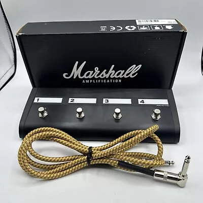 Marshall PEDL-91006 JVM 4-Way Footswitch • $89.99