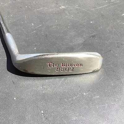 The Wilson 8802 Putter / 34.5 Inches / Right Hand / New Golf Pride Grip • $55