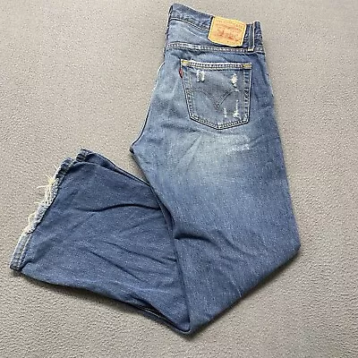 Vintage Levi’s 527 Jeans Mens 34x30 Blue Denim Boot Cut Grunge American 90s Y2K • $39.99