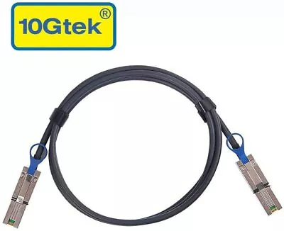 6G External Cable 26Pin SAS To SAS Cable SFF-8088 To SFF-8088 1~5 Meters • $28.59