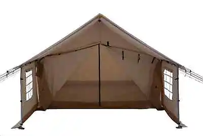 Porch For Alpha Wall Tent Aluminum Frame Angle Kits & Stakes Complete Bundle • $599.99