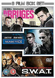In Bruges/Miami Vice/S.W.A.T. (DVD) - Brand New & Sealed Free UK P&P • £4.80