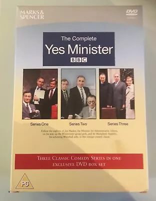 Yes Minister - Series1-3 - Complete (DVD 2004) • £0.99