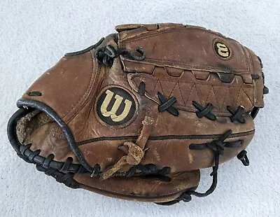 Wilson A1740 P5 Leather Glove 12  Baseball Sports Pro 1000 RHT Mitt • $54.99