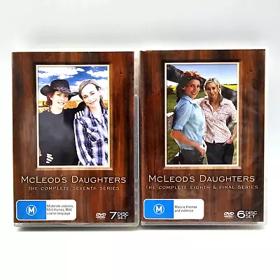 McLeod's Daughters Season Series 7 & 8 DVD - Aus Region 4 Boxset Bundle • £30.32