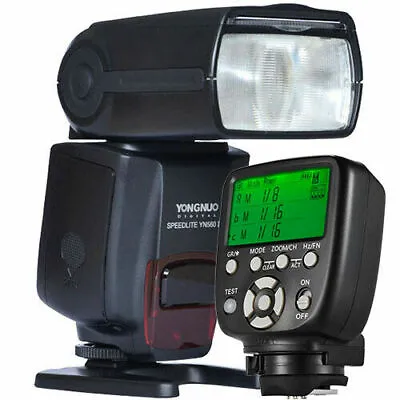 YONGNUO YN560-TX II YN560IV Wireless Flash Trigger Controller Speedlite • £45.59