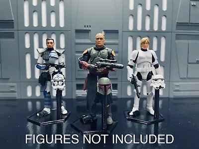 Star Wars Vintage Collection 3.75 Inch Helmet Figure Stand (pack Of 6) • $9