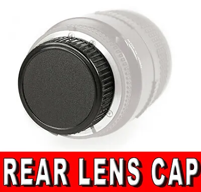 REAR LENS CAP LENS SUITABLE FOR Panasonic Lumix G 100-300mm F4-5.6 OIS • £5.66