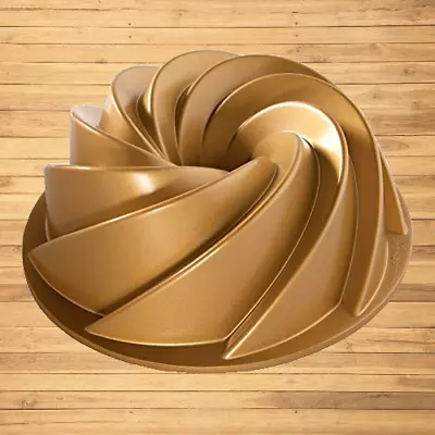 $43.67 • Buy Nordic Ware 80677 Heritage Bundt Pan, One, Gold