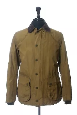 Barbour Vintage Green Waxed Cotton Jacket 28659 • $95.10