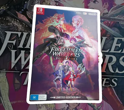NEW Fire Emblem Warriors: Three Hopes Limited Edition PAL Switch Super Rare RPG • $199