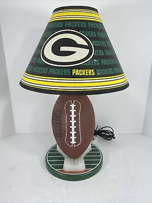 VINTAGE NFL Green Bay Packers Football Tee Field Lamp Light Man Cave • $29.99