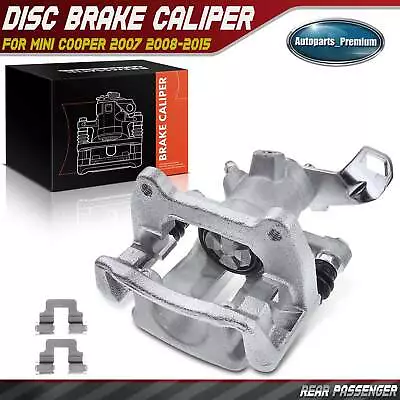 New Rear Right Brake Caliper W/ Bracket & Metal Piston For Mini Cooper 2007-2015 • $53.99