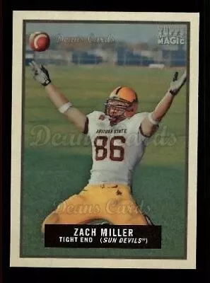 2009 Topps Magic #10 Zach Miller Arizona State 8 - NM/MT • $1.25