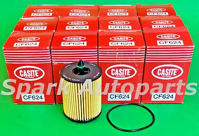 New Case Of 12 Engine Oil Filter CASITE CF624 For GMC BUICK CHEVROLET CH9018 • $38.99