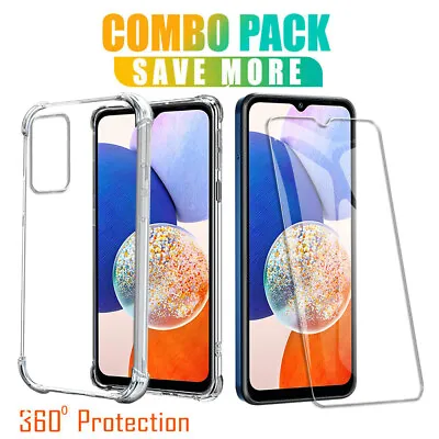 For Samsung Galaxy A55 A25 A15 A35 A05S A14 A34 A54 Case Shockproof Clear Cover • $7.75