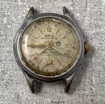 Vintage Oris Waterproof Watch Cal 583 KIF Pointer Date Hand Manual Lady's 7J • $40