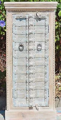 $750 • Buy Indian Antique Door Wardrobe Cupboard Storage Vintage Statement Cabinet