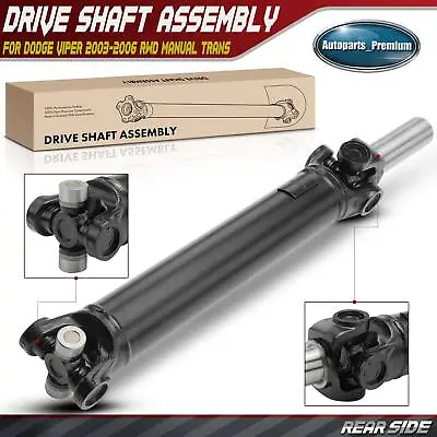 Rear Driveshaft Prop Shaft Assembly For Dodge Viper 2003-2006 RWD Manual Trans • $184.99