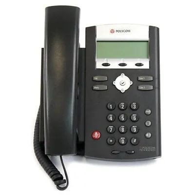 $34.95 • Buy Polycom SoundPoint 2 Line Business Phones IP 321 PoE (2200-12360-025) Brand New