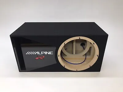 Alpine R2-W12D4 D2 Ported Sub Box SPECIAL EDITION With Black Plexi Port Trim • $330