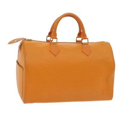 LOUIS VUITTON Epi Speedy 30 Hand Bag Mandarin M5902H LV Auth 57840 • $550.40