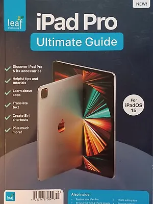   IPad Pro For IPadOS 15 Ultimate Guide Magazine • £12.01