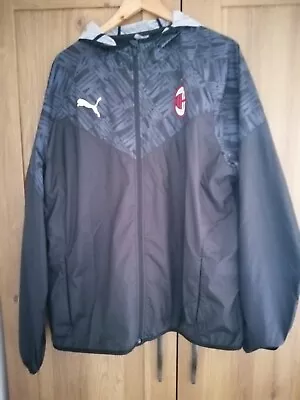 AC Millan 2020/21  PumaWarm Up Training Jacket UK Size XXL Used Still Excellent  • £22