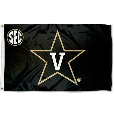 Vanderbilt Commodores SEC Flag 3x5 Banner • $32.95