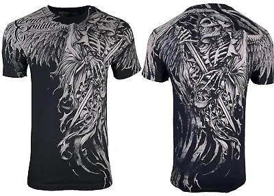 Xtreme Couture By Affliction Men's T-Shirt Wielding Death • $26.95