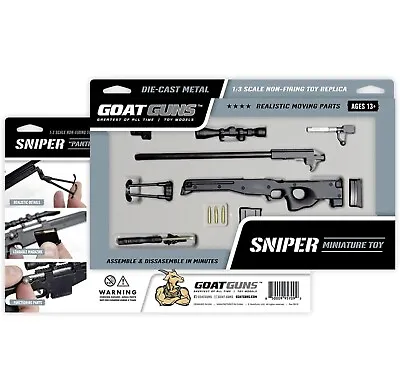 NEW GOAT GUNS Miniature 1:3 SCALE Diecast Toy REPLICA Model Sniper PANTHER • $34.99